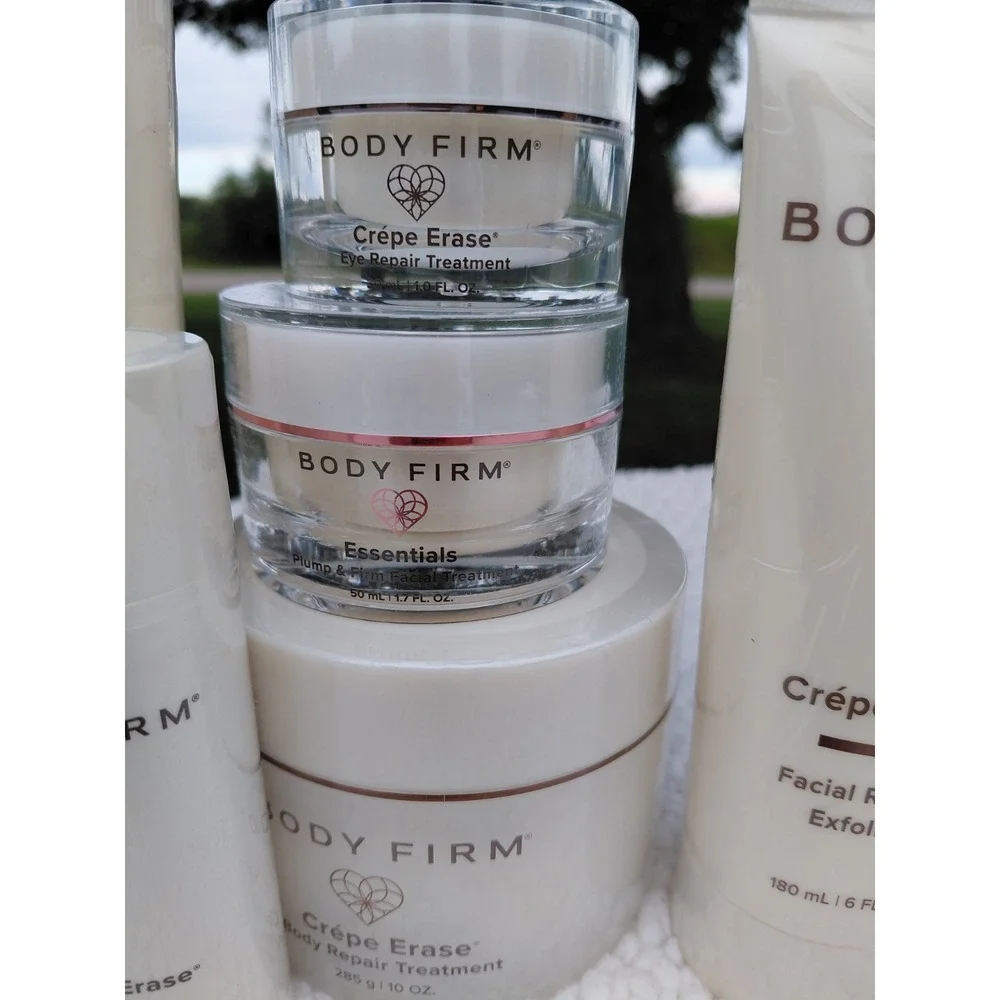 Body Firm Crepe Erase Lot 6 Sealed Items Exfoliant, Eye Cream, Facial, Body